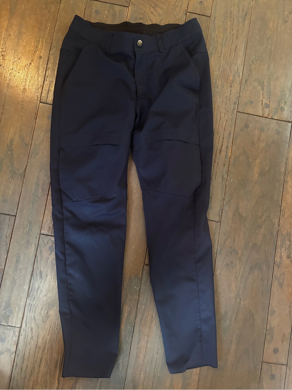 Lululemon Men's Navy Performance Pants Trousers Front Pockets Size 32